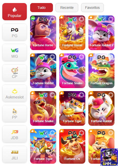 Experiência de Jogos 6hh.com